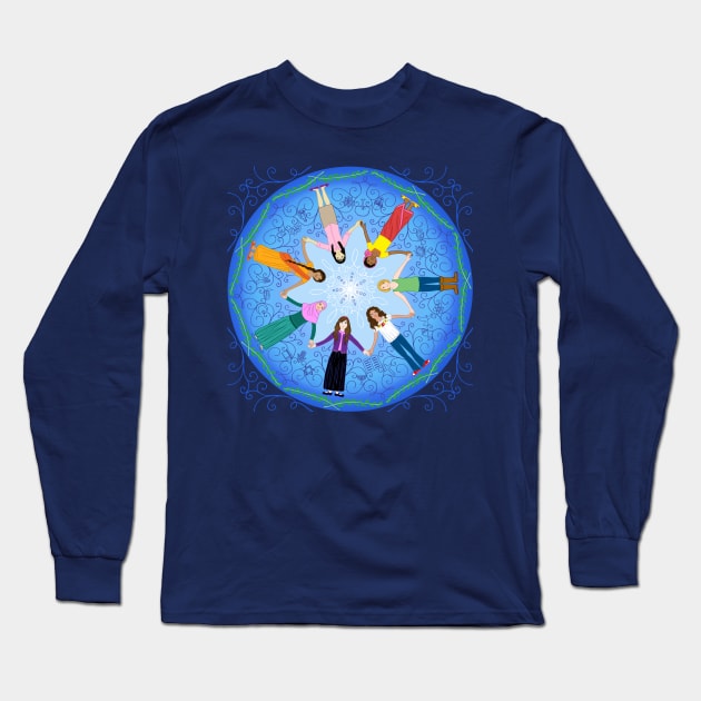 Unite for Peace Long Sleeve T-Shirt by TheresaFlaherty